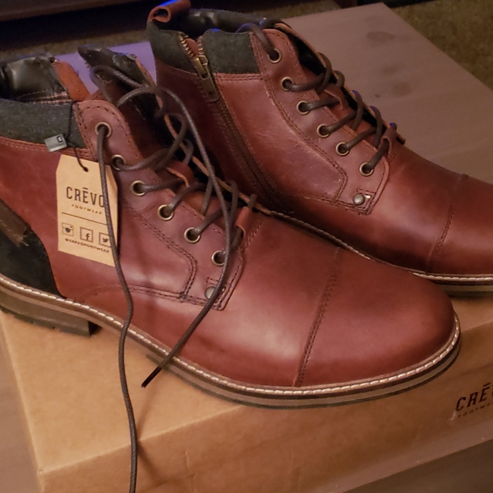 Crevo – Herc Stock Suede Leather Boot